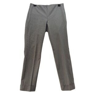 J. Jill Premium Stretch Gingham Pants Career Casual Size 6‎